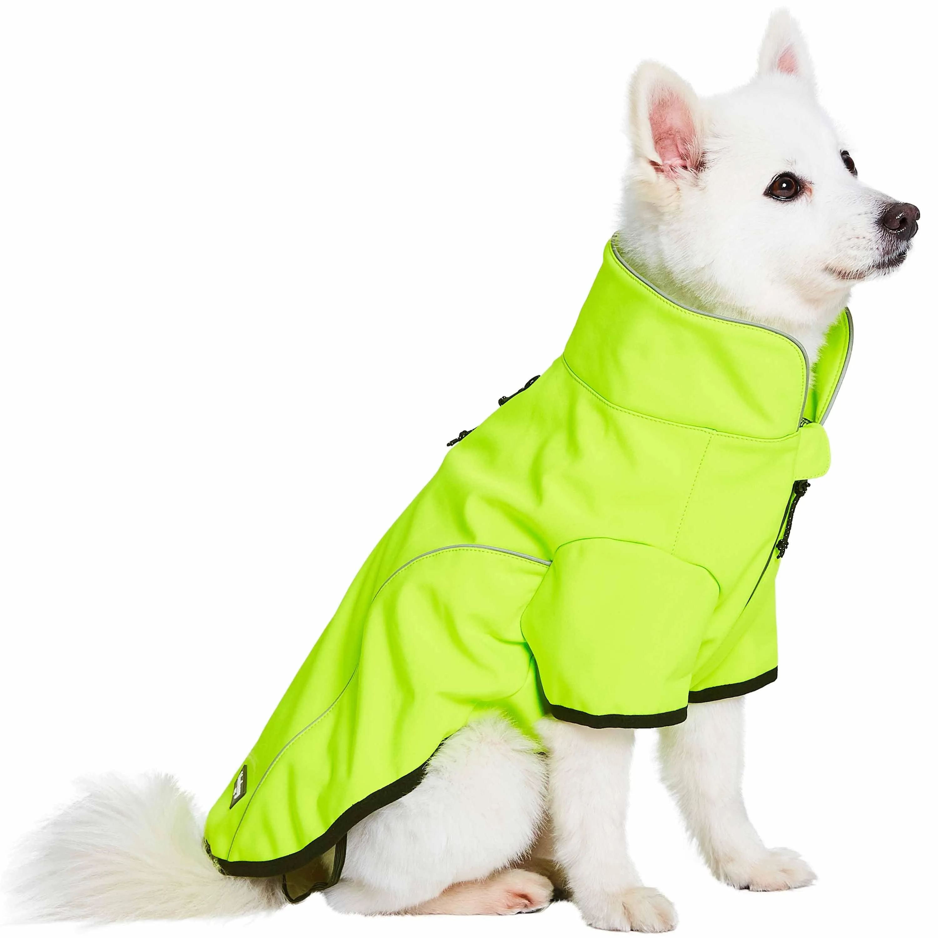 Waterproof Reflective Dog Softshell Jacket Raincoat Windbreakers