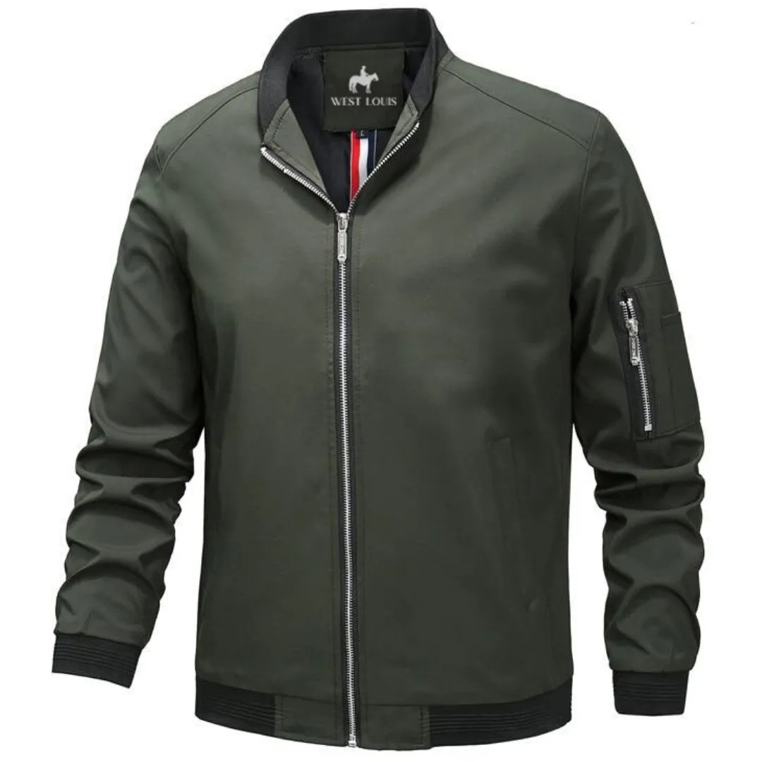 West Louis Wild Trend Bomber Windbreaker Jacket