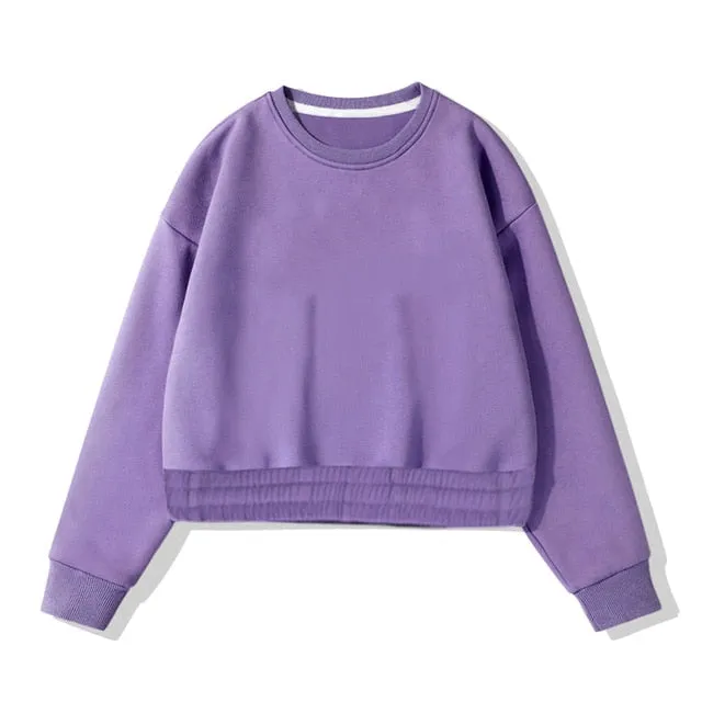 Women Fleece Hoodies Sweatshirt 2020 Winter