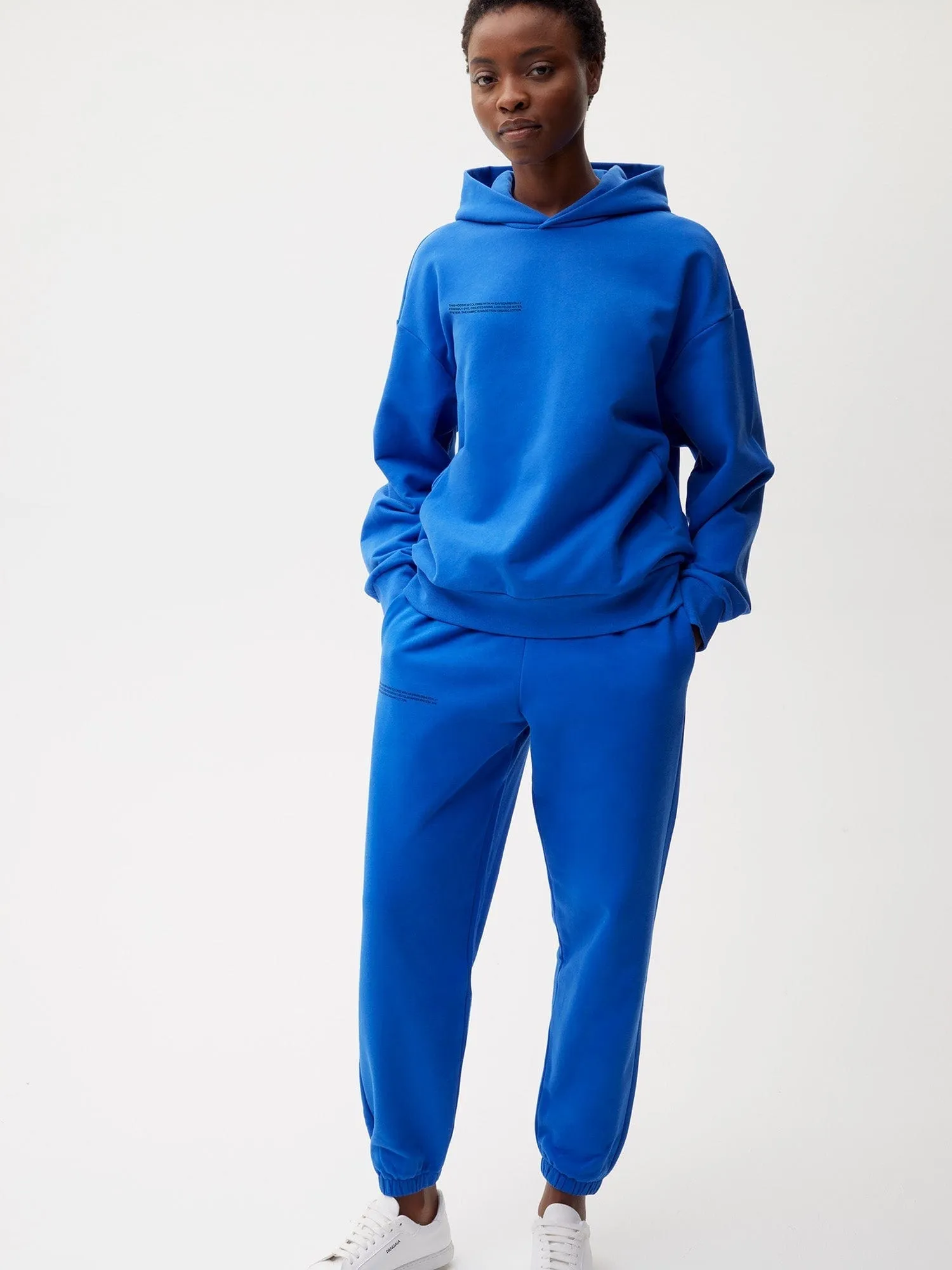 Womens 365 Midweight Track Pants—cobalt blue