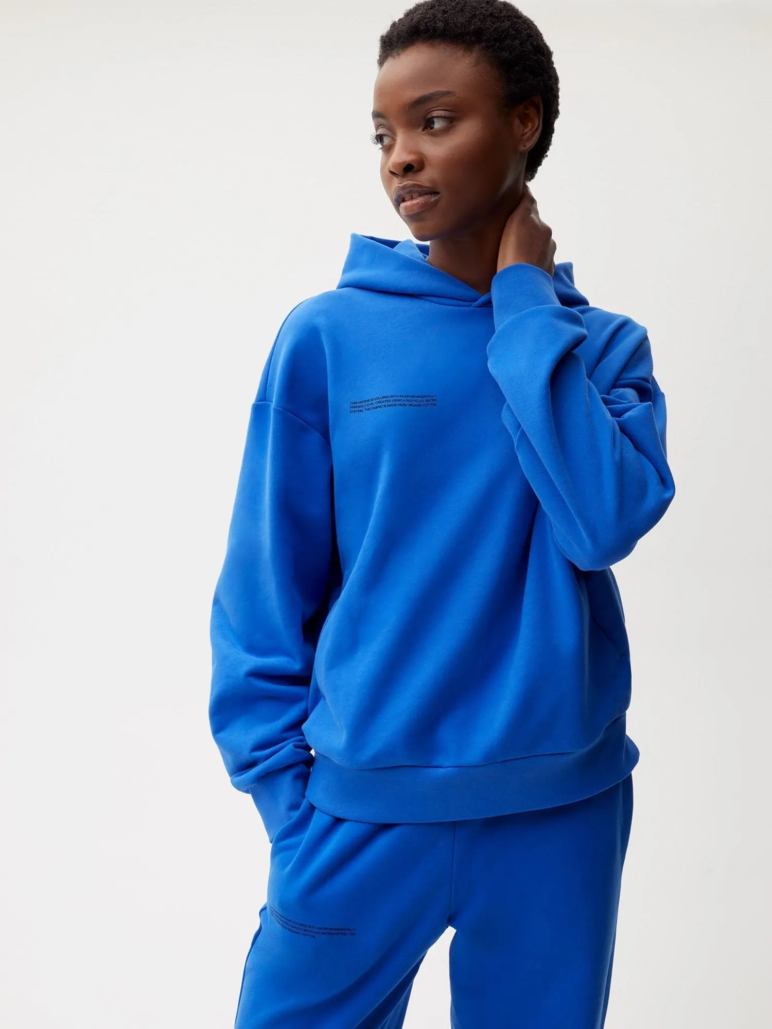 Womens 365 Midweight Track Pants—cobalt blue