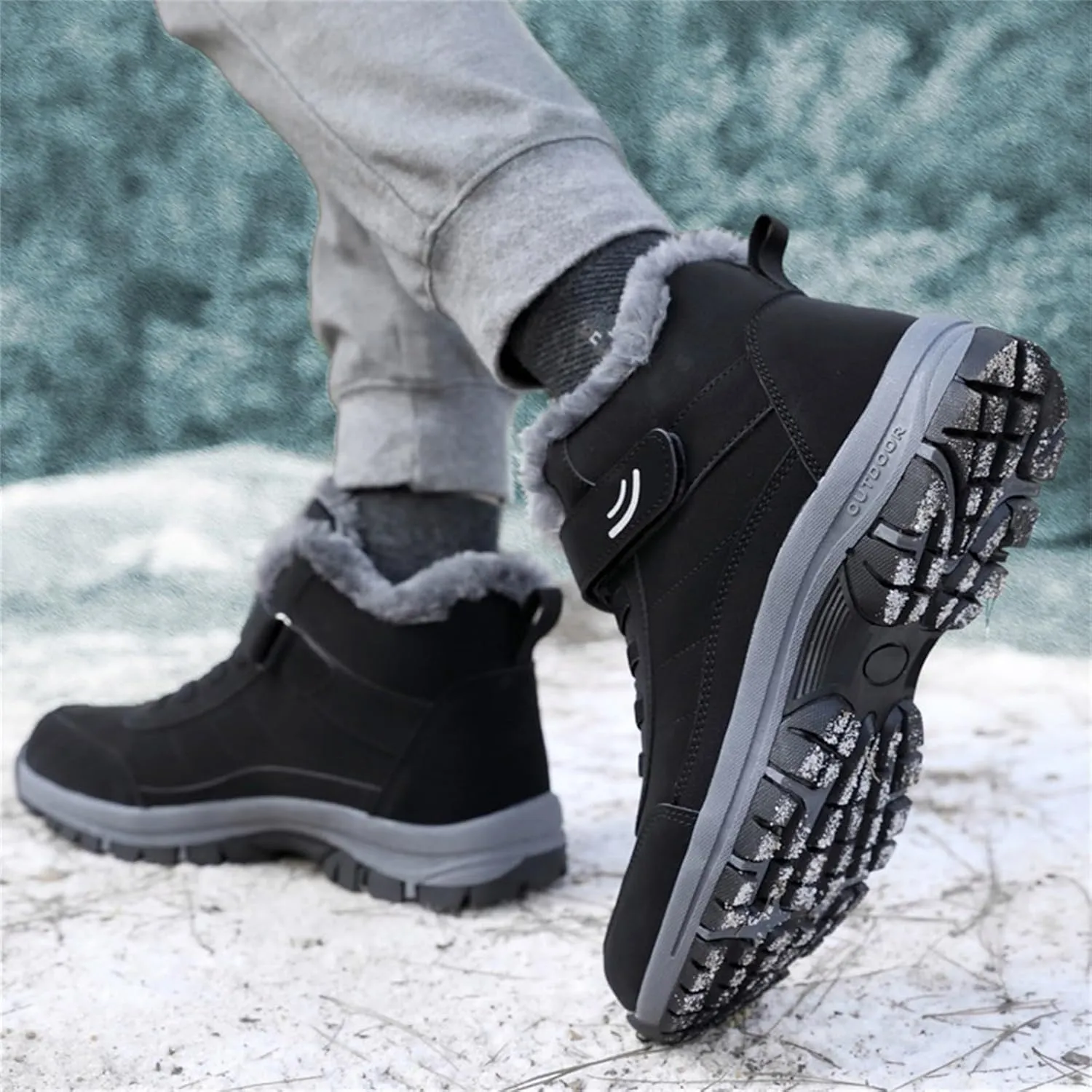 Work Boots for Men Slip On Hiking Sneakers Shoes with Hook Loop Workout Shoes for Women Composite Toe Platform Shoes Composite Toe Botas Hike Grounded Footwear